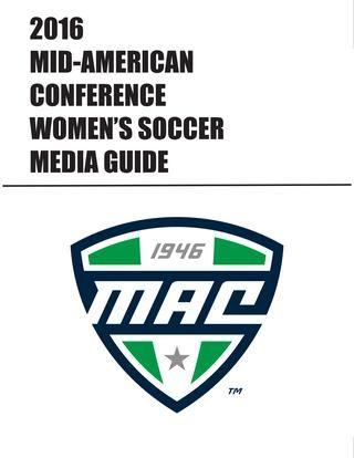 Mac Conference Logo - MAC Women's Soccer Record Book By Mid American Conference