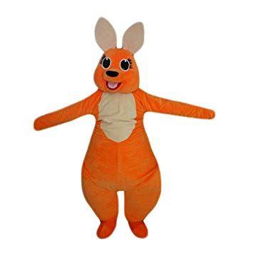 Orange Kangaroo Logo - Orange Kangaroo Mascot Costume Langteng Cartoon (TM): Amazon.co.uk ...