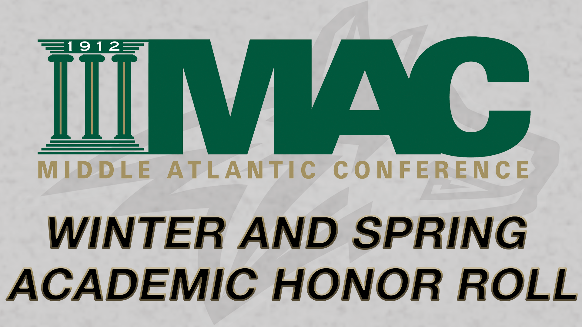 Mac Conference Logo - Student Athletes Named To MAC Honor Roll University