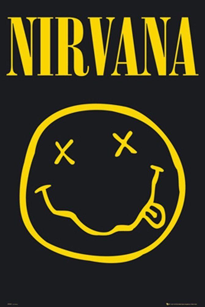 Nirvana Rock Band Logo - Resultado de imagen de nirvana poster | Band Logo | Nirvana, Music ...