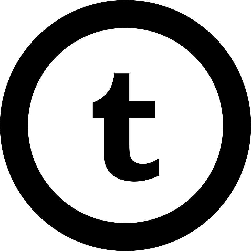 Tumblr Circle Logo - Tumblr Logo Svg Png Icon Free Download