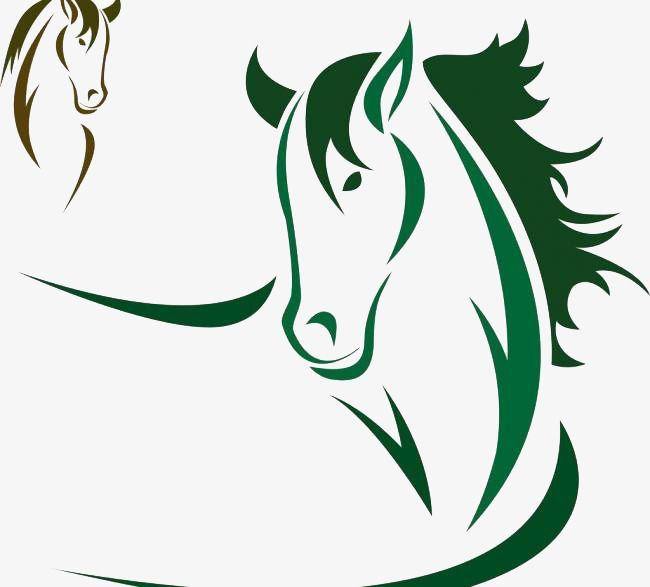 Green Horse Logo - Green Horse, Simple, Design, Green PNG and PSD File for Free Download