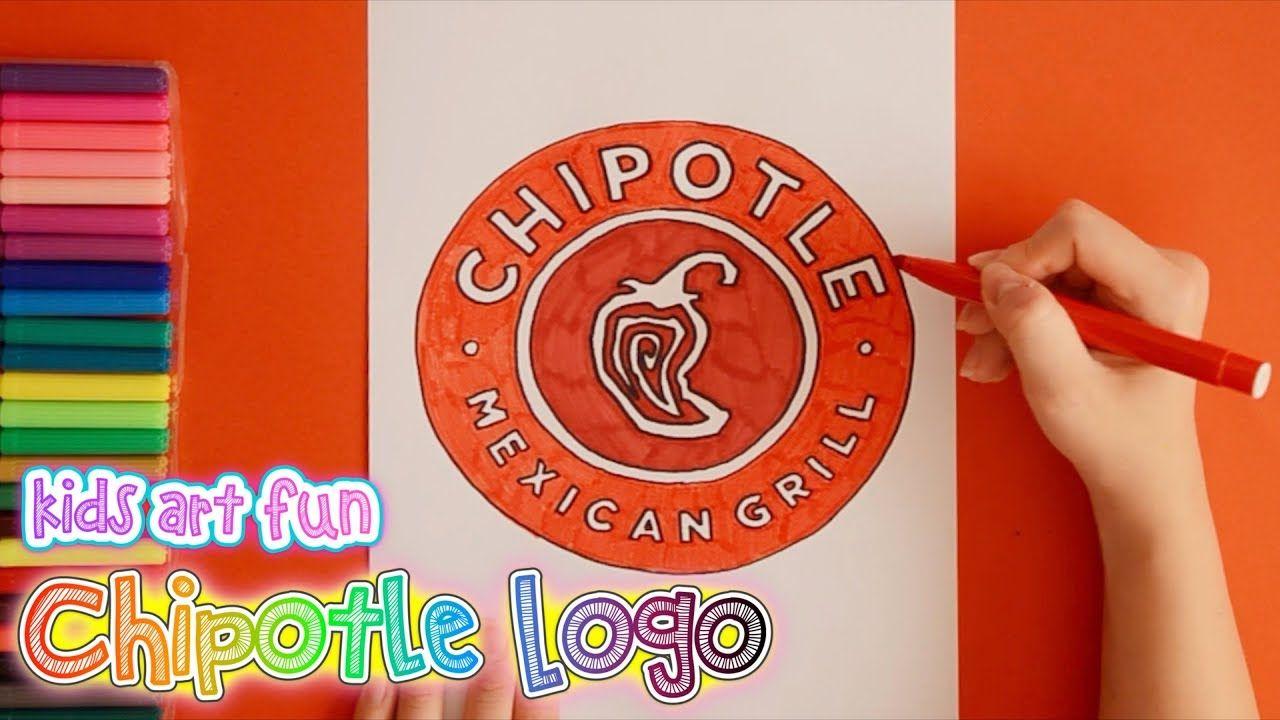 Funny Chipotle Logo - How to draw and color Chipotle Mexican Grill Logo - YouTube