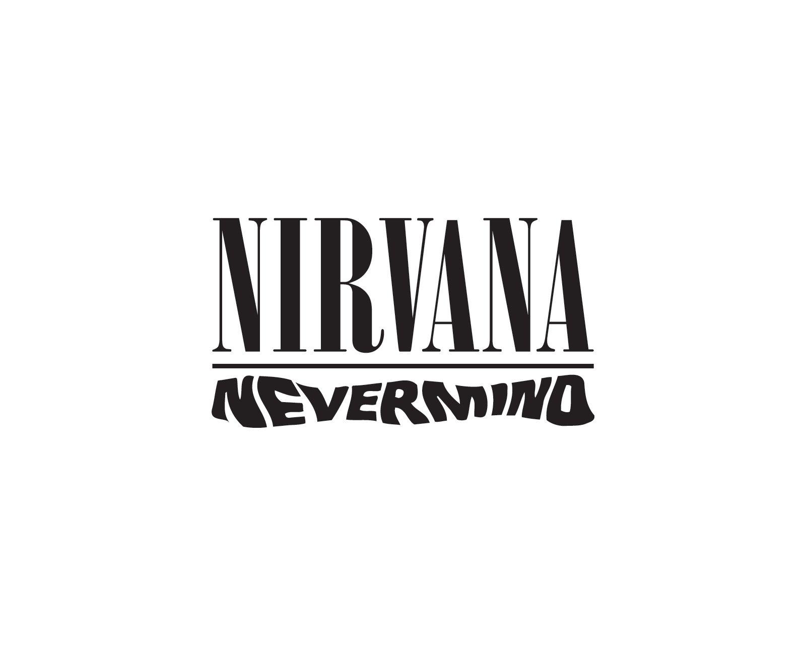 Nirvana Rock Band Logo - Nirvana logo | CJ +WR | Nirvana, Nirvana logo, Band logos