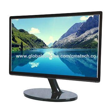 Comuter Green Face Logo - China 21.5-inch 1080p LED Monitor for computer use; Matte or glossy ...