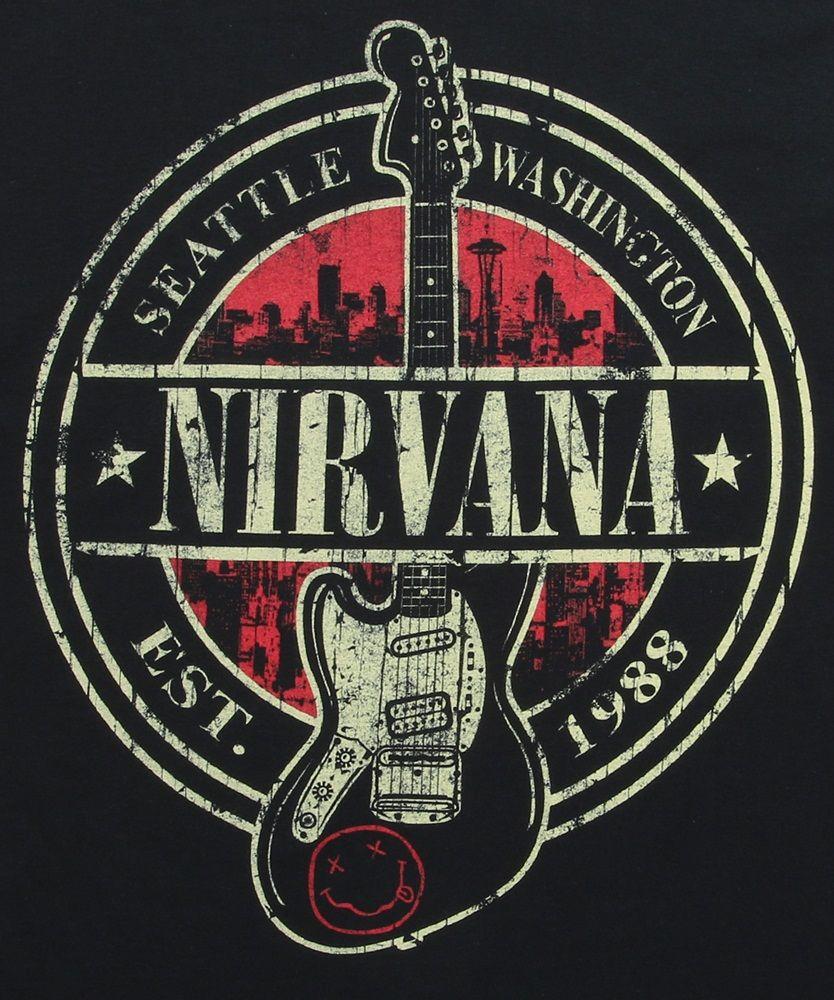 Nirvana Rock Band Logo - Nirvana Logo - Free Transparent PNG Logos