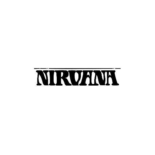 Nirvana Rock Band Logo - Nirvana (UK) Rock Band Logo Decal