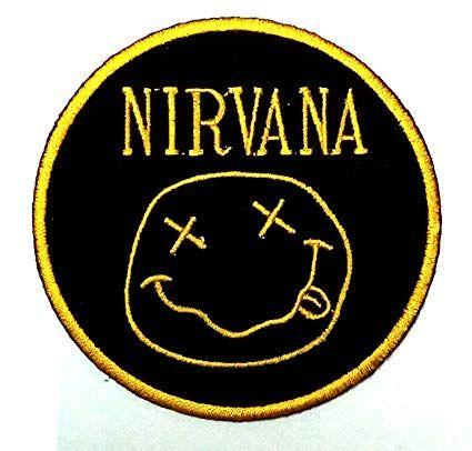 Nirvana Rock Band Logo - Amazon.com: NIRVANA002 - Yellow Nirvana Patch - Rock Band Patches ...