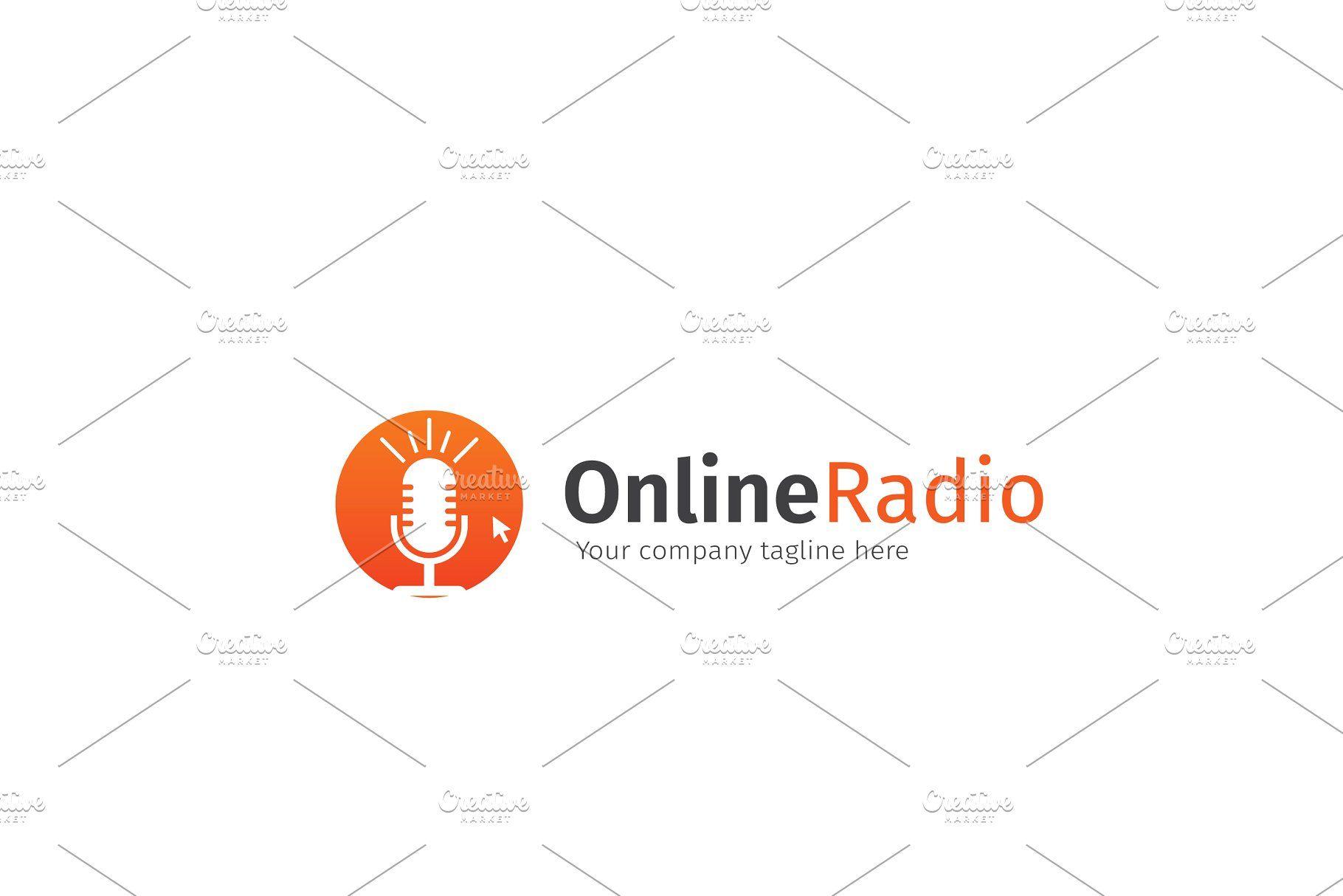 Online Radio Logo - Online Radio Logo #Radio#Online#Templates#Logo. Menu Templates Free