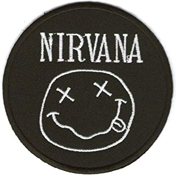 Nirvana Rock Band Logo - Amazon.com: Nirvana Rock Band Embroidered Iron on Sew on Patch Iron ...