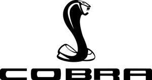 Cobra Logo - FORD MUSTANG COBRA LOGO DECAL PAIR OF 2 STICKERS CAR WINDOW WALL | eBay