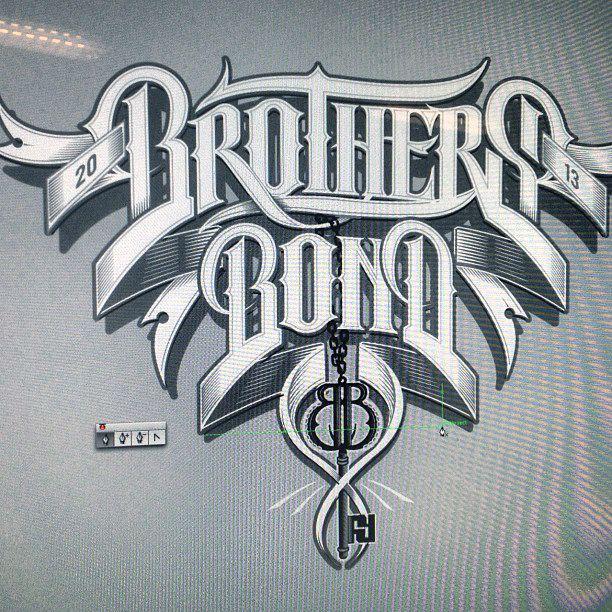 Bond Brothers Logo - Amour de Typographie – hangaroundtheweb