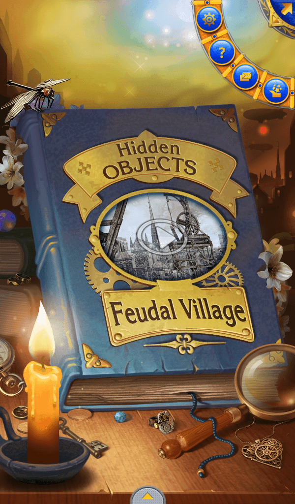 Hidden Objects in Logo - Hidden Objects Feudal Village | app games logo | Hidden objects ...