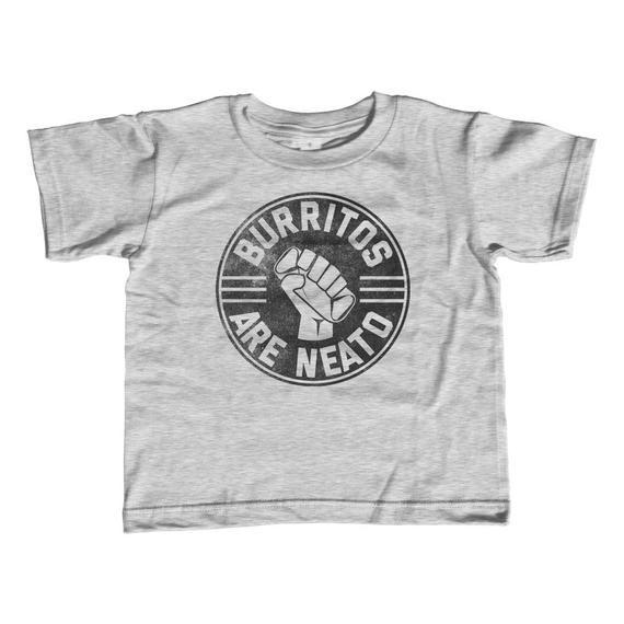 Funny Chipotle Logo - Burritos Are Neato Kids T-Shirt Chipotle Mexican Retro Cool | Etsy