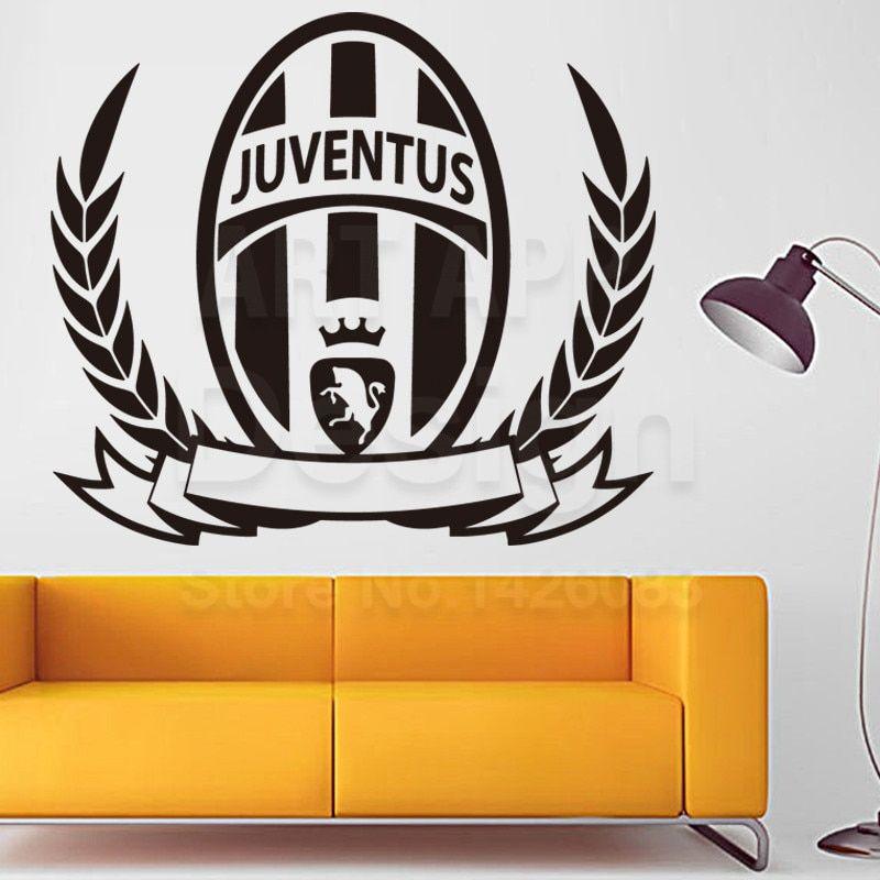 House Wall Logo - Art cheap home decoration vinyl football club logo wall sticker