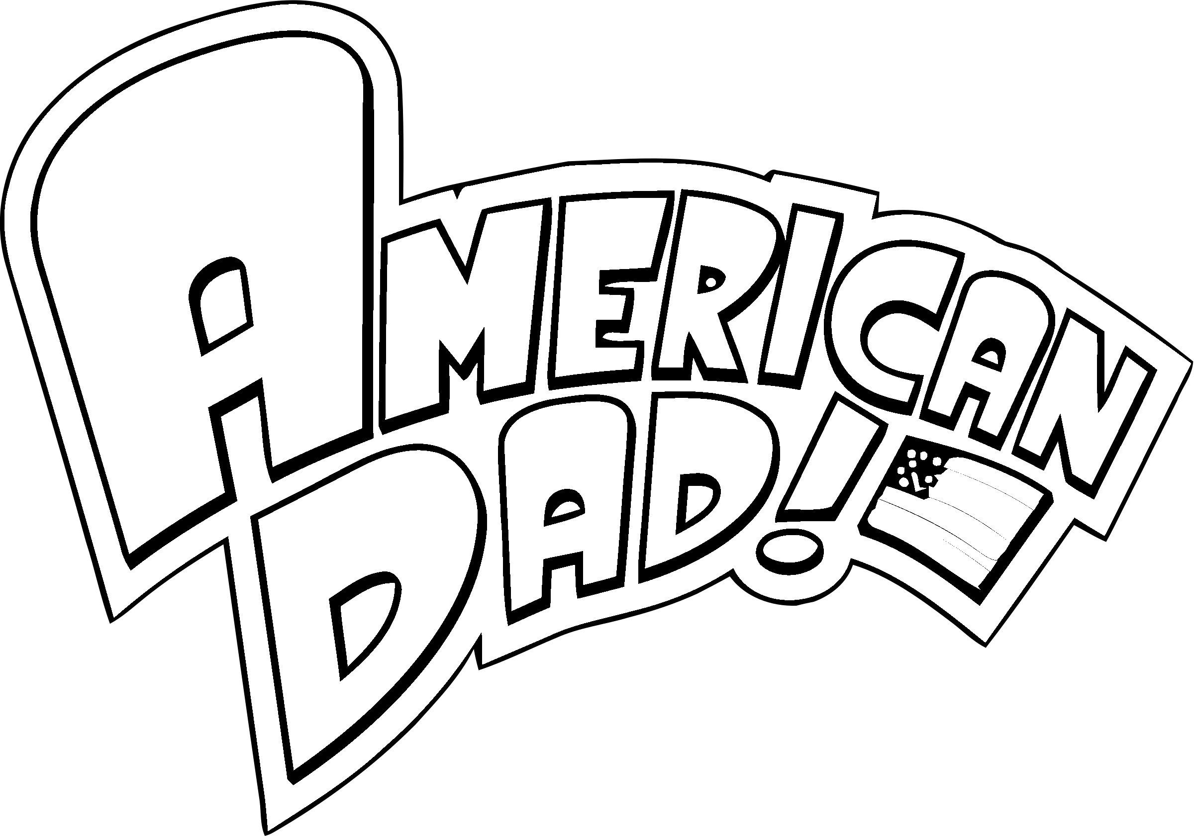 American Dad Logo - American Dad Logo PNG Transparent & SVG Vector - Freebie Supply