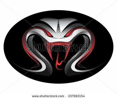 Cool Snake Logo - cobra snake logo icon vector - stock vector | Chart Graphic ...
