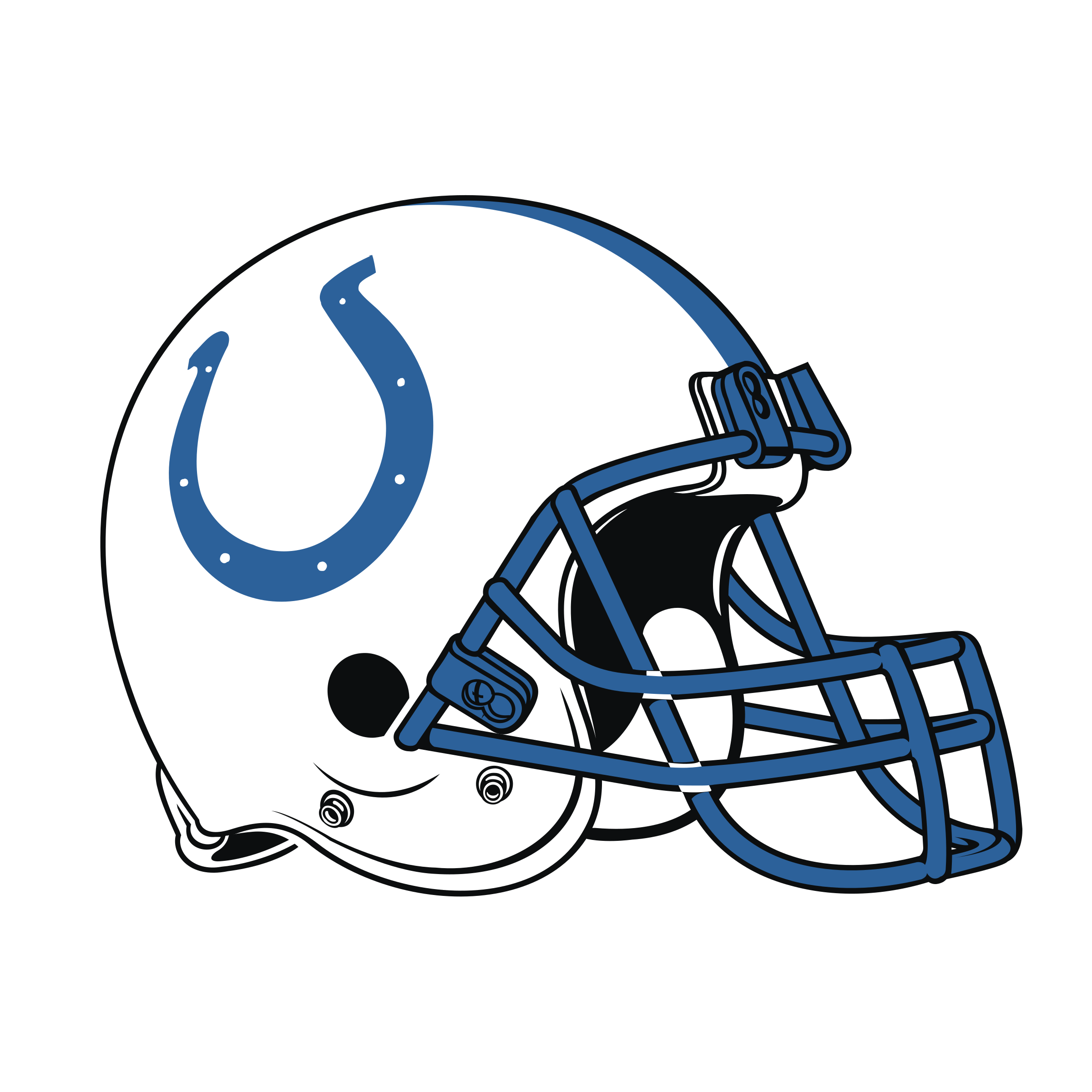 Indianapolis Colts Logo - Indianapolis Colts Logo SVG Vector & PNG Transparent - Vector Logo ...