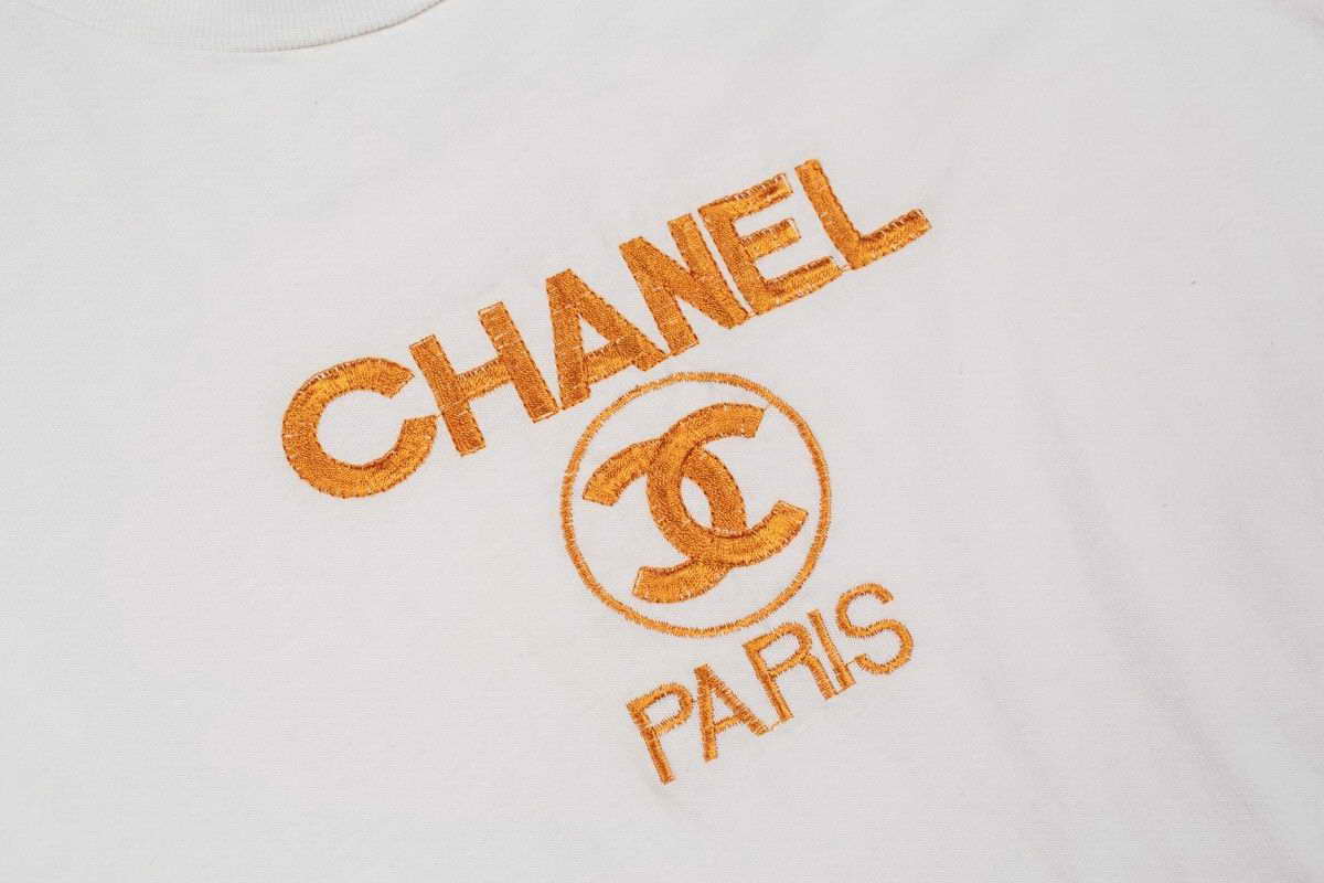 Chanel Paris Logo - Vintage Chanel Boutique Paris Logo T-Shirt |