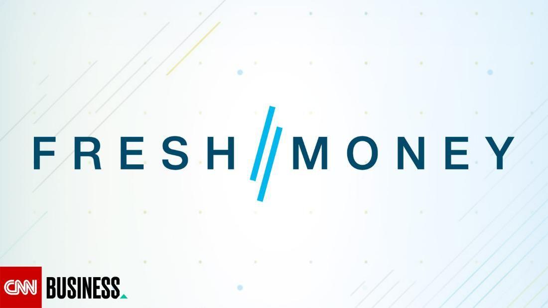 Blue and Green Money Logo - Fresh Money