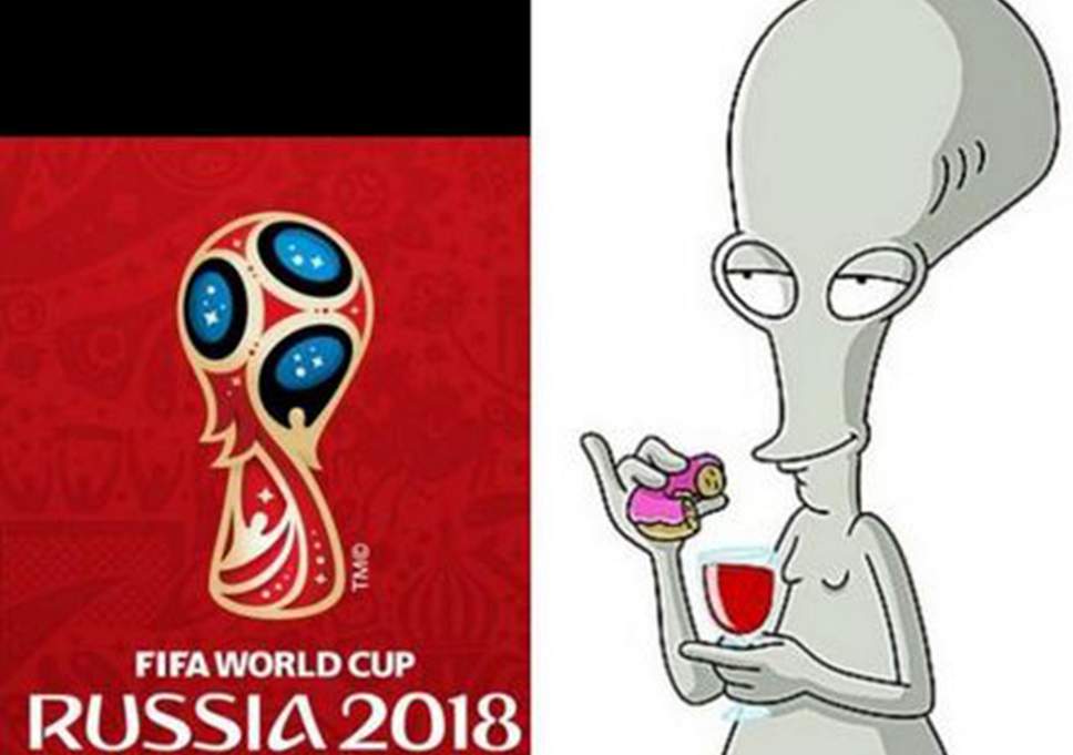 American Dad Logo - World Cup 2018 logo 'looks like Roger from American Dad' | The ...