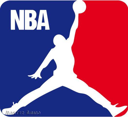 NBA Logo - Michael Jordan NBA Logo haha cool | His Airness | NBA, Michael ...