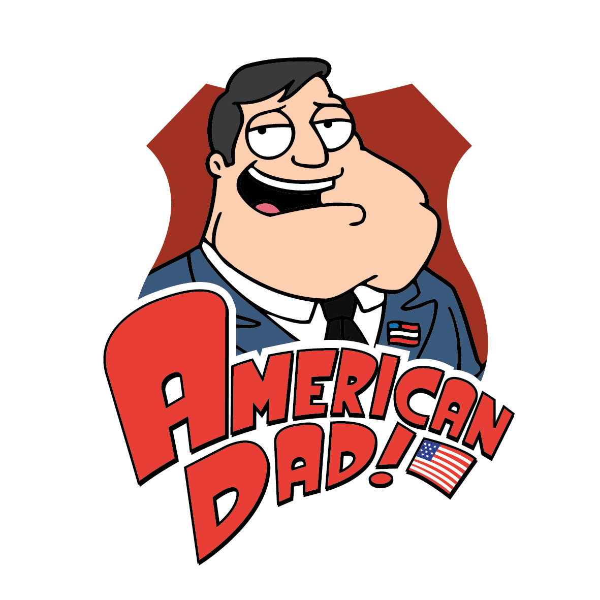 American Dad Logo LogoDix