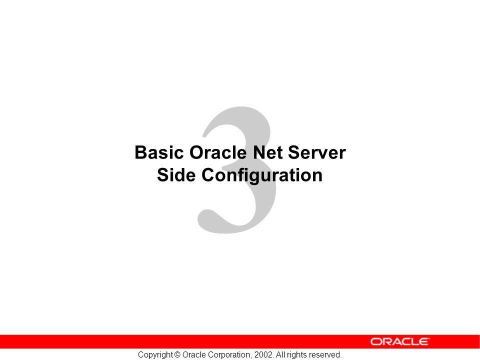 Oracle Corporation Logo - Copyright © Oracle Corporation, All rights reserved. Basic Oracle