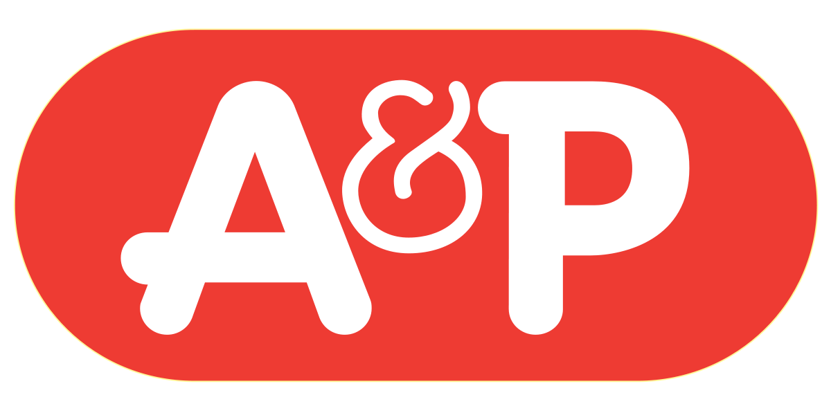 Long Red P Logo - A&P Canada