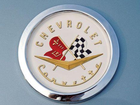 Chevrolet Corvette Logo - A Visual History of Corvette Logos, Part 1 - Core77