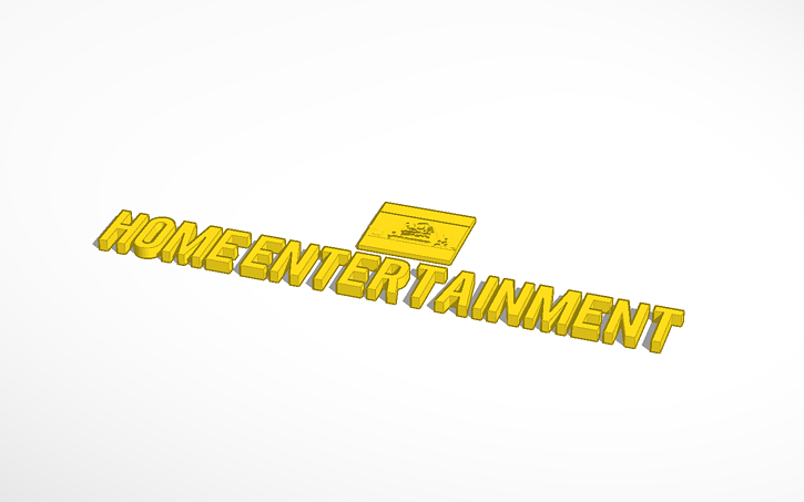 20th Century Fox Home Entertainment Logo - 20th Century Fox Home Entertainment Logo (1668) Tinkercad Version