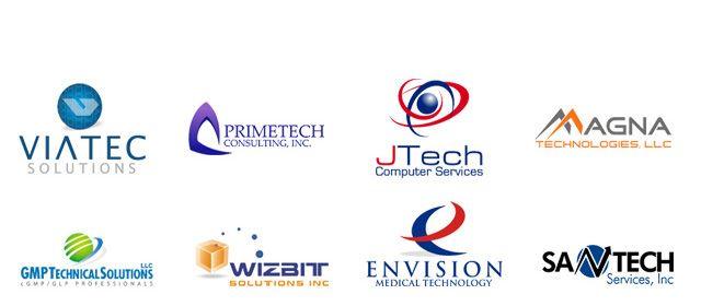 Computer Tech Logo - Tech Logos High Designed