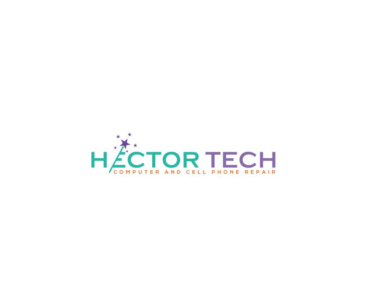 Computer Tech Logo - Modern, Upmarket, Computer Repair Logo Design for HECTOR-TECH ...