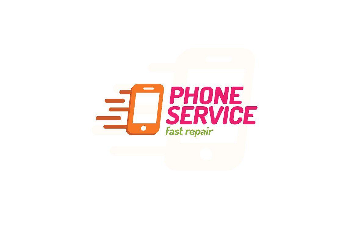 Phone Service Logo - Mobile service logo ~ Logo Templates ~ Creative Market