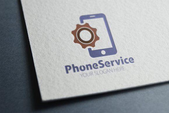 Phone Service Logo - Phone Service Logo ~ Logo Templates ~ Creative Market
