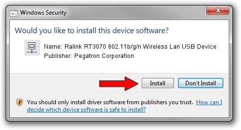 Pegatron Corporation Logo - Download and install Pegatron Corporation Ralink RT3070 802.11b/g/n ...