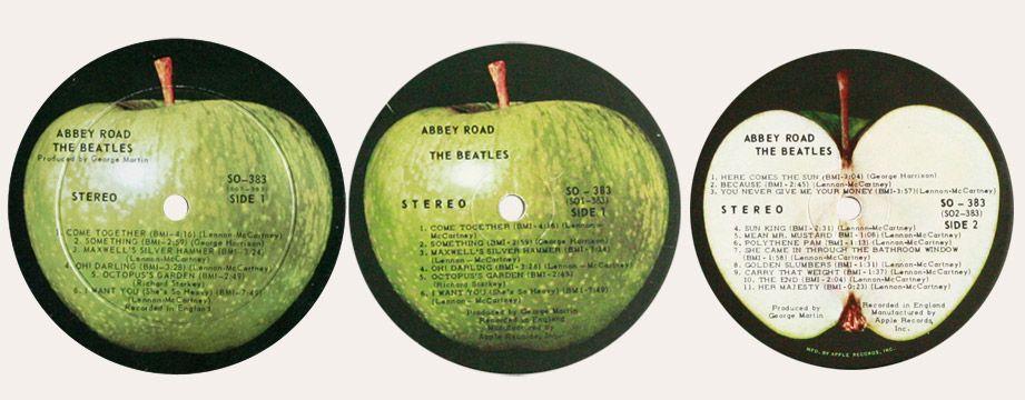 Original Apple Records Logo - The Capitol 6000 website - Beatles Different Record Labels