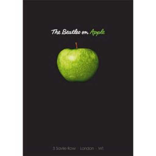 Apple Records Logo - BEATLES APPLE RECORDS POSTER