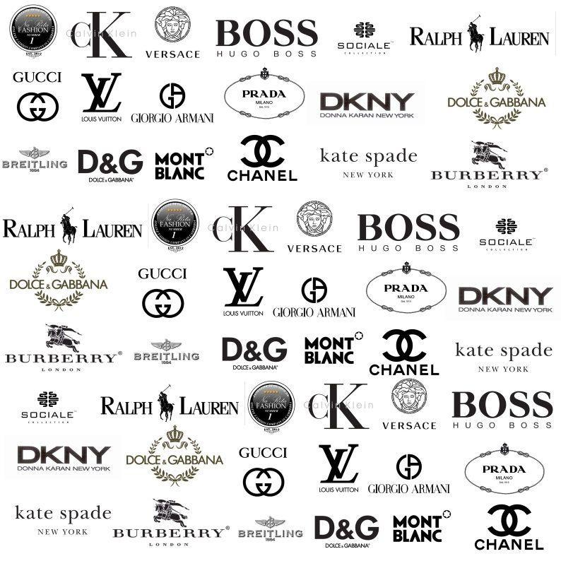 Famous Fashion Designer Logo - designer clothing logos designer clothing logos label fashion