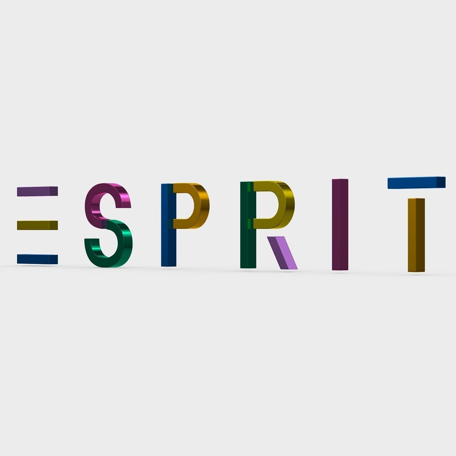 Esprit Logo - esprit logo 3D