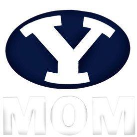 BYU Y Logo - Auto-Graphs Byu Oval Y Mom Decal