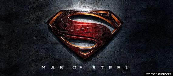 Dark Superman Logo - Superman' Logo: New 'Man Of Steel' Logo Gets Dark New Look | HuffPost