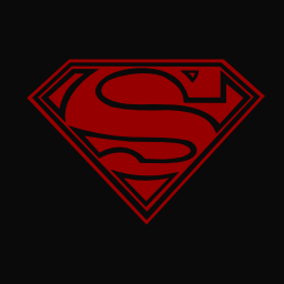 Dark Superman Logo - Dark Superman Logo By Brian Webbster