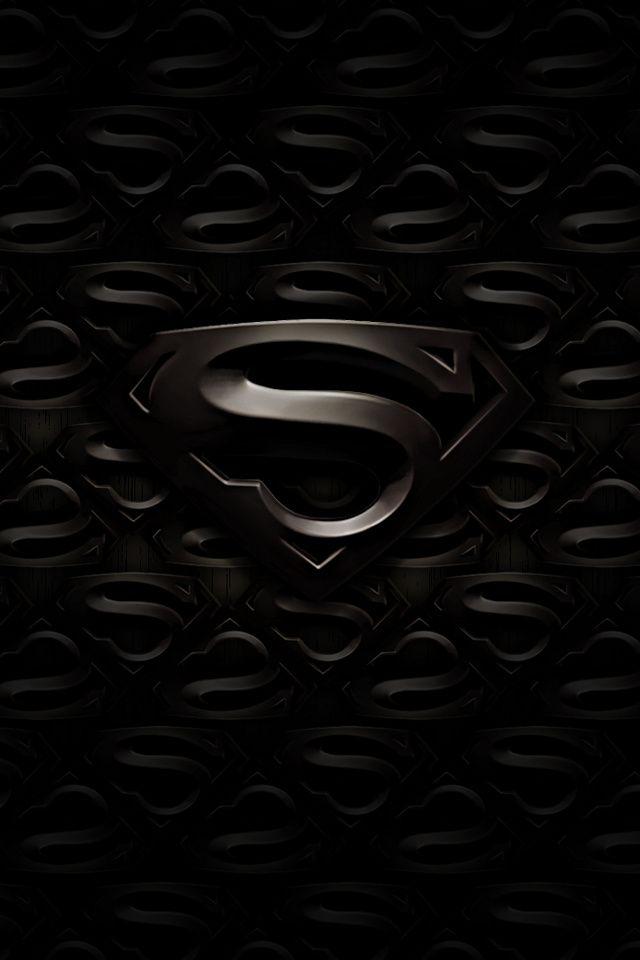 Dark Superman Logo - Wallpaper for iPhone Dark Superman | Cool Wallpaper! | Pinterest ...