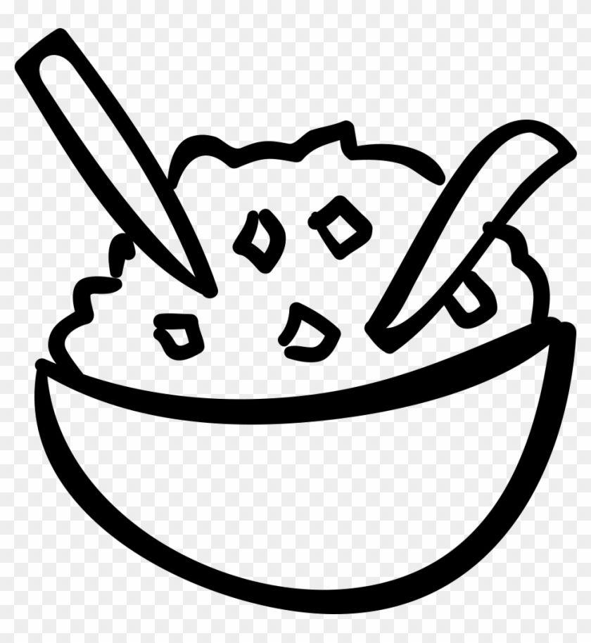 White Rice Logo - Rice Bowl Svg Png Icon Free Download - Rice In Bowl Logo - Free ...