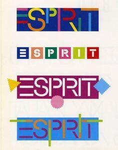 Esprit Logo - 53 Best Esprit images | 1980s, Greeting card, Postcards