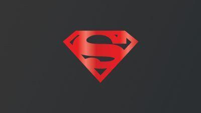Dark Superman Logo - Minimal HD, 4K Wallpapers | Wallpapersite - Page 6