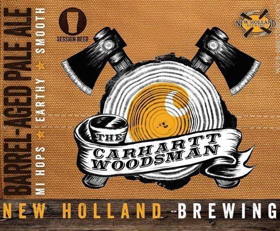 New Holland Brewery Logo - New Holland Brewing Carhartt Woodsman Pale Ale. prices, stores