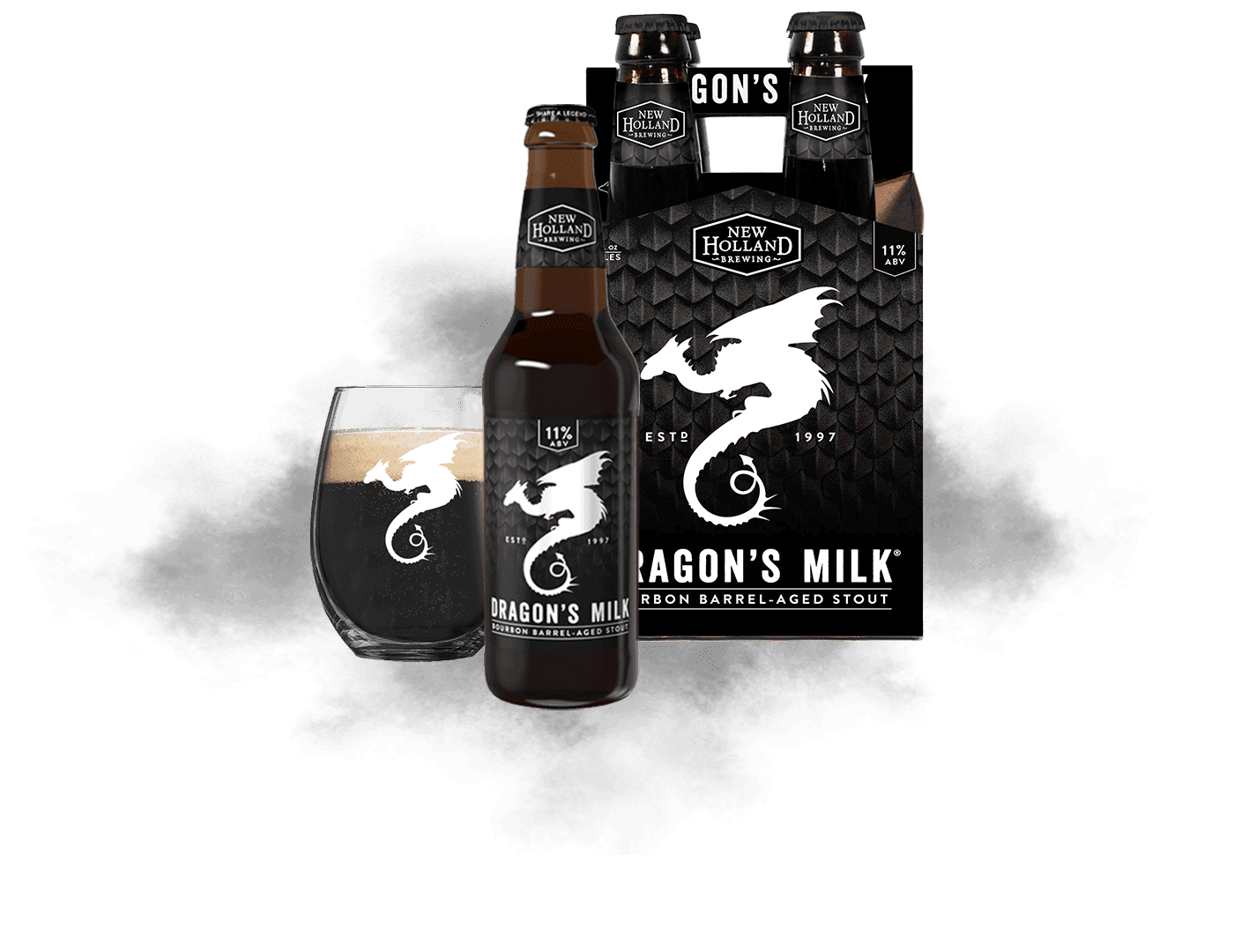New Holland Brewery Logo - About Dragon's Milk | Milk of the Dragon | New Holland Brewing