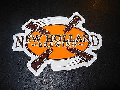 New Holland Brewery Logo - NEW HOLLAND BREWING Logo STICKER craft beer brewery dragons milk ...